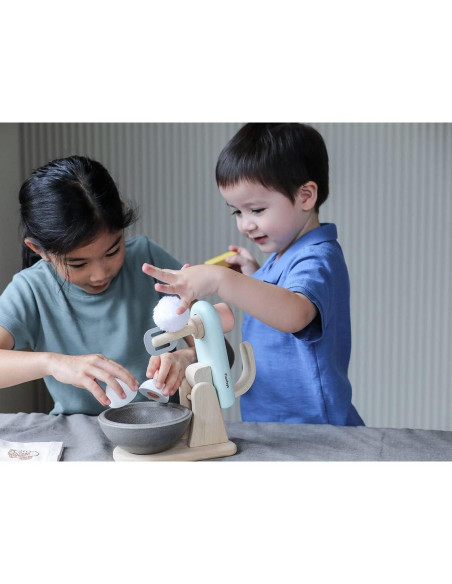 Batidora de Pie de Madera PlanToys para Niños 2+