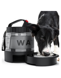 Botella de Agua para Perros lesotc 1.6L Portátil y a Prueba de Fugas