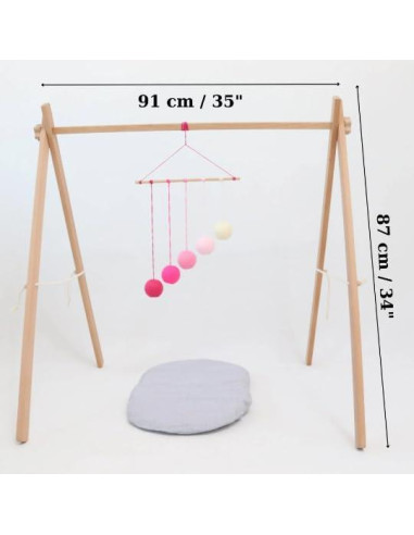 Conjunto de Móviles Montessori para Bebés 0-6 meses
