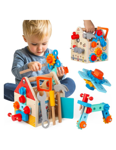 Kit de Herramientas Montessori ALLABC - 33 Piezas para Niños