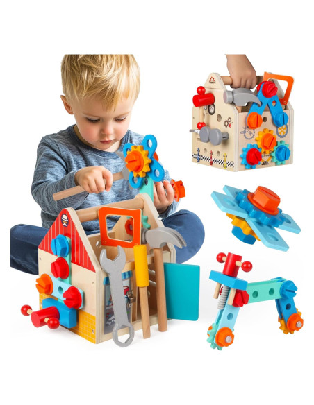 Kit de Herramientas Montessori ALLABC - 33 Piezas para Niños