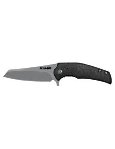 Cuchillo Plegable Schrade G10 19.1 cm Acero Inoxidable Negro