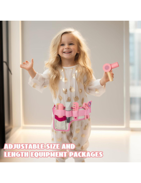 Set de Juguetes de Salón de Belleza WoodenEdu - Madera Rosa