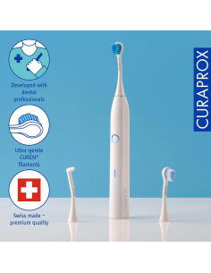 Cepillo de dientes ultrasónico Curaprox Hydrosonic Pro - 3 cabezales 2