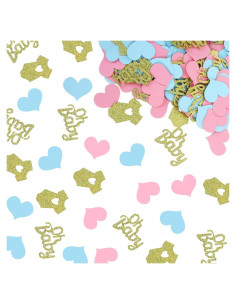 Confeti Revelación de Género 240 Pcs Prasacco Fiesta Bebé