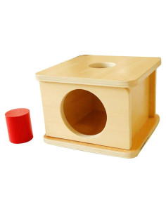 Caja Imbucare Montessori Outlet con Cilindro Grande - Juguete Educativo