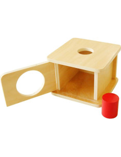 Caja Imbucare Montessori Outlet con Cilindro Grande - Juguete Educativo 2