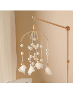 Móvil de Cuna Hipoalergénico Let's Make - Bola de Fieltro 2