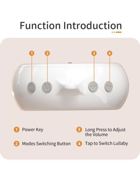 Caja de Música Móvil para Cuna FEISIKE AMB185 con 35 Canciones
