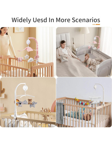 Caja de Música Móvil para Cuna FEISIKE AMB185 con 35 Canciones