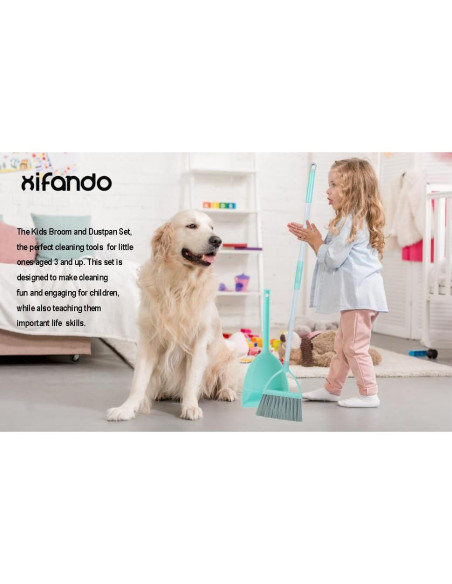 Juego de Herramientas de Limpieza para Niños Xifando - 5 Piezas
