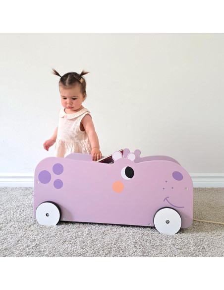 Estantería Montessori para Niños - Hipopótamo, 60x36.6 cm