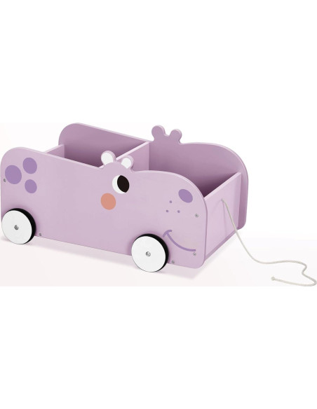 Estantería Montessori para Niños - Hipopótamo, 60x36.6 cm