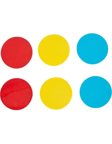 Adena Montessori Kit de Juego 3 en 1 de Madera para Bebés