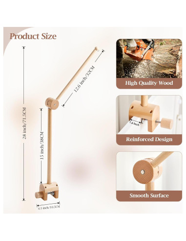 Brazo de Móvil para Cuna Hagámoslo - Madera Ajustable 71cm