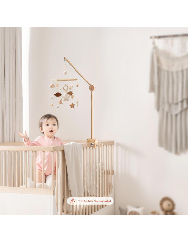 Brazo de Móvil para Cuna Hagámoslo - Madera Ajustable 71cm