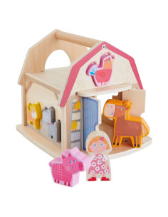 Juguete Clasificador de Formas Granja HABA 6 Animales 0.59 kg