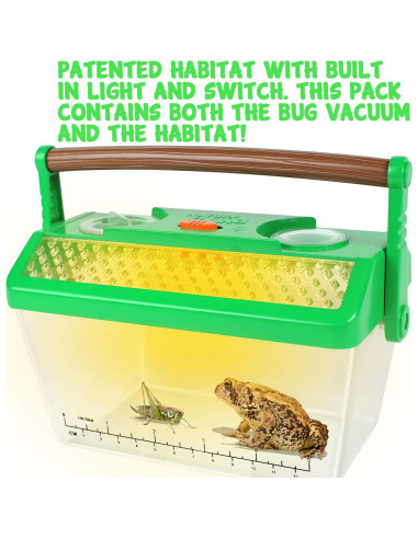 Aspiradora para Insectos Nature Bound con Terrario LED