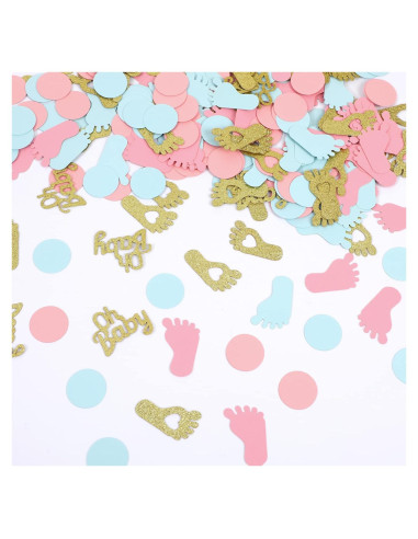 Confeti de Revelación de Género MARFOREVER 350 Piezas