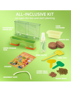 Kit de Ciencia de Plantas Klever Kits 2-en-1 para Niños 6+ 2