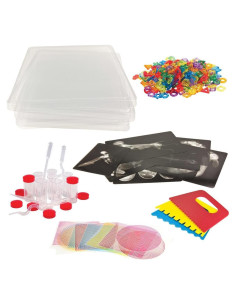 Kit de Accesorios para Mesa de Luz Educativa Roylco - 5 Bandejas y Más