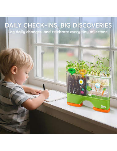 Kit de Ciencia de Plantas Klever Kits 2-en-1 para Niños 6+