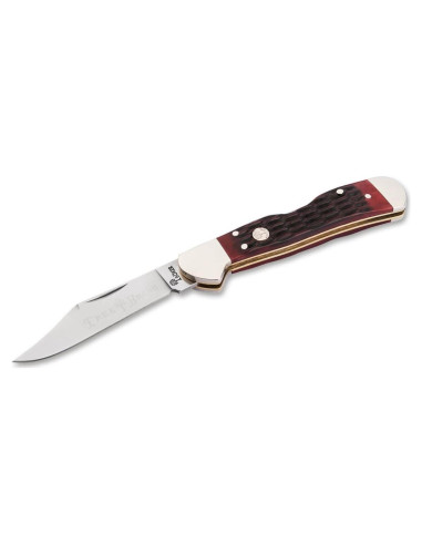 Cuchillo Plegable Boker Mini Copperhead 6.68 cm Mango Rojo
