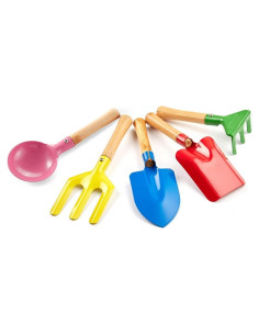 Juego de Herramientas de Jardinería para Niños Delphinus 5 Piezas
