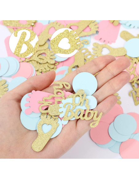 Confeti de Revelación de Género MARFOREVER 350 Piezas