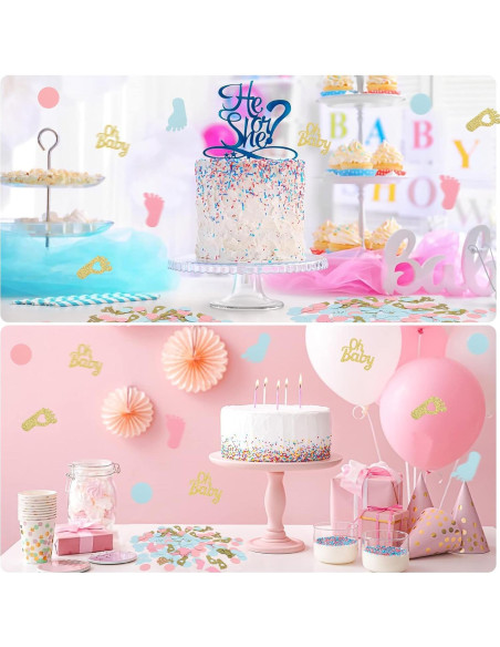 Confeti de Revelación de Género MARFOREVER 350 Piezas