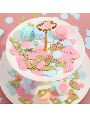 Confeti de Revelación de Género MARFOREVER 350 Piezas