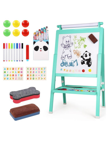 Caballete de Arte Plegable XAOHAO Doble Cara Ajustable 80-137 cm