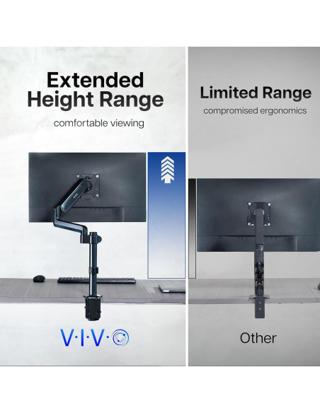 Soporte de Monitor VIVO STAND-V001K para 17 a 32" Negro