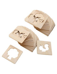 Plantillas de Dibujo Educativas Montessori Colaxi 55 Piezas