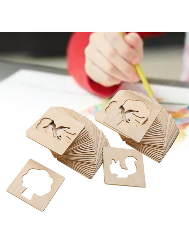 Plantillas de Dibujo Educativas Montessori Colaxi 55 Piezas