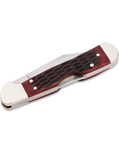 Cuchillo Plegable Boker Mini Copperhead 6.68 cm Mango Rojo