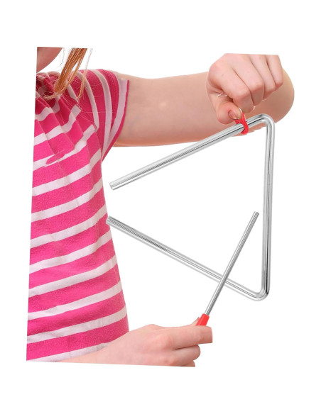 Triángulo Musical Kisangel con Martillo - Educación Musical Infantil