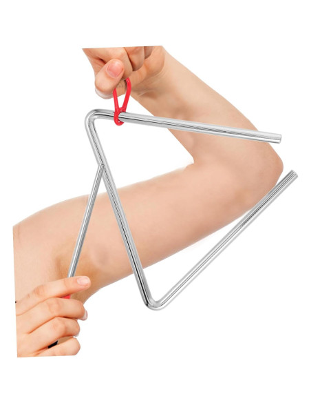 Triángulo Musical Kisangel con Martillo - Educación Musical Infantil