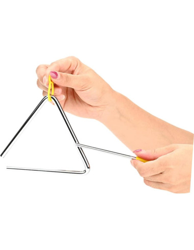 Triángulo Musical Kisangel 13.4x12.5cm para Niños