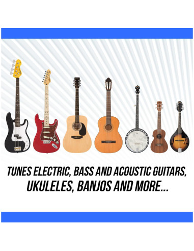 Afinador SNARK AIR-1 Recargable para Guitarra y Bajo