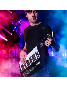Controlador Keytar MIDI Inalámbrico Alesis Vortex Wireless 2 2