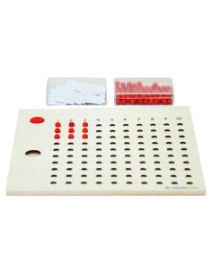 Tablero de Cuentas de Multiplicación Montessori Outlet 25cm