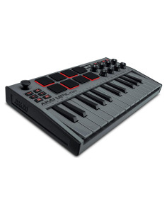 Controlador MIDI USB Akai MPK Mini MK3 25 Teclas Gris