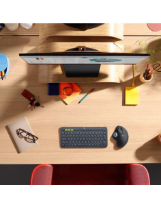 Ratón Inalámbrico Ergonomico Logitech Ergo M575 Negro 2