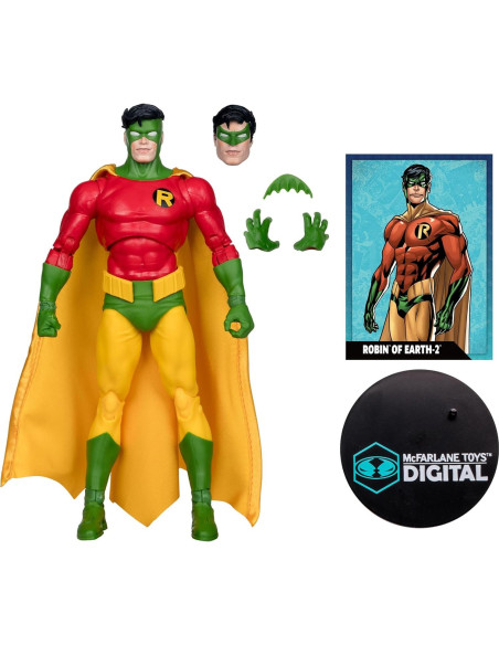 Figura de acción Robin Tierra-2 McFarlane 17 cm coleccionable Figura de acción Robin Tierra-2 McFarlane 17 cm coleccionable