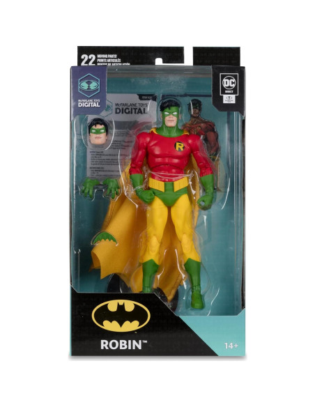 Figura de acción Robin Tierra-2 McFarlane 17 cm coleccionable Figura de acción Robin Tierra-2 McFarlane 17 cm coleccionable