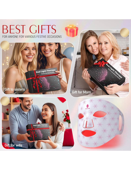 Máscara de Terapia de Luz Roja Photonstar LED 660nm 850nm