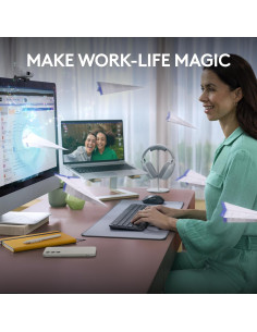 Combo Inalámbrico Teclado y Ratón Logitech MK955 Grafito 2