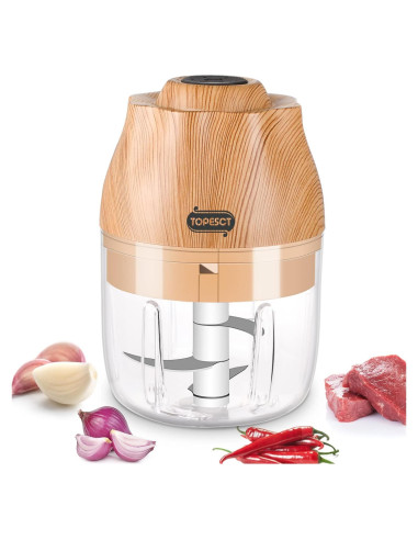 Procesador de Alimentos Eléctrico TopEsct 250ml USB Portátil