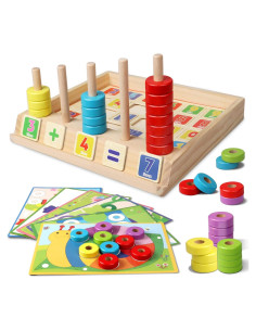 Juguete Montessori Lydaz de Matemáticas para Niños 2-5 Años